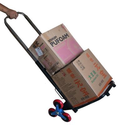 China Tools China wholesale 70 kg stair hand trolley folding platform steel hand truck for sale