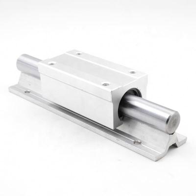 China Automated machinery aluminum slide guide SBR20 for cnc machine aluminum round linear guide rail for sale