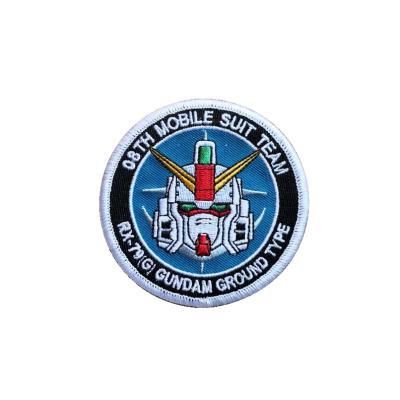 China 3D No MOQ Minimum Customize GUNDAM Iron On Patches  3D, Sustainable, Handmade, Customized for sale