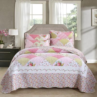 China Sustainable Good Return Sale All Size Custom Eco-friendly Pink Comforter Set Plain Bedding 230*250/50*70+5x2 Bed Set for sale