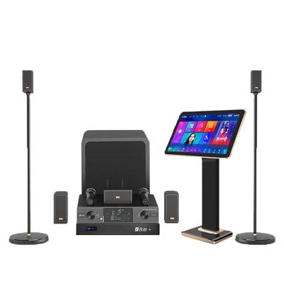 China Smart Home System Karaoke Machine with Microphone and Wireless Karaoke Speaker for Party Home Bar for sale