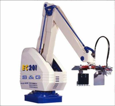 China Food Fuji Robot , Fuji Robot Arm Cardboard Case Bag Palletizer Machine System for sale