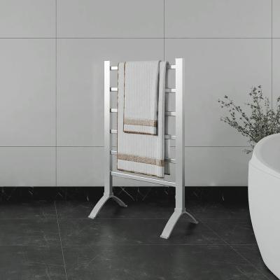 China EVIA Energy Saving Aluminum Ladder Bathroom Electric Heated Towel Rack for sale