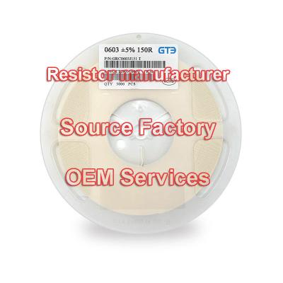 China China SMD 0402 0603 0805 1206 1210 Resistor Manufacturer NOT DETERMINED 0ohm~10ohm 11ohm-560kohm 1Mohm-10Mohm 0201 OEM Services for sale