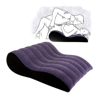 China Sex Pillow Sets Bedroom Game Furniture Sofa Bed Couple Happy Pillow Laying Cushion Items Multifunctional Inflatable Chair for sale