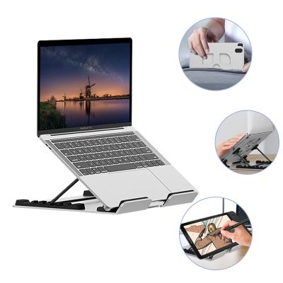 China New Arrival Super Stable Aluminum Gaming Cooler Adjustable Notebook Laptop Stand For 12-17 Inch Laptop for sale