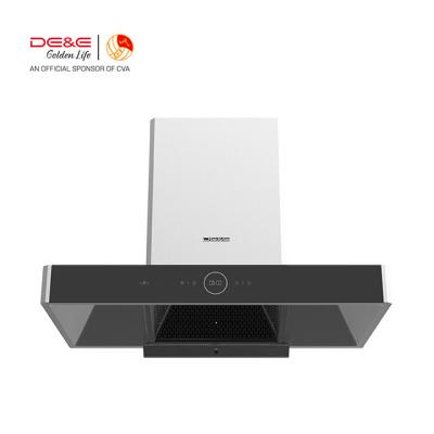 China HT9036 DE&E Household Chimney Style Range Hood With Black Color Home Appliances For Sale for sale