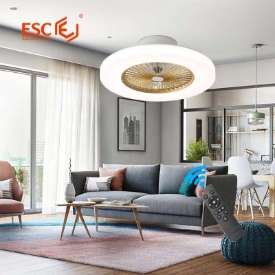 Chine Hotel Simple Design Low Profile Closed AC 3 Speed ​​Fan Mount 12 Inch Ceiling Fan Remote Control à vendre