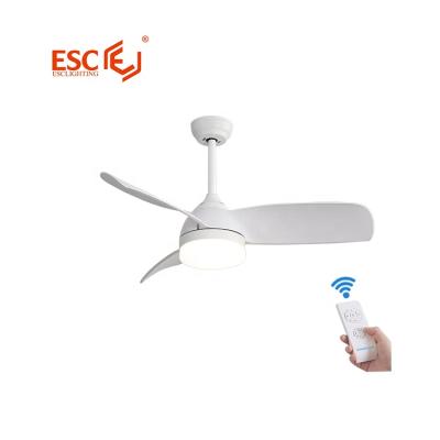 China With Lightweight 42 Inch 5 Propeller Speed ​​Modern Energy Saving Remote Control White Ceiling Fan With ABS Blades zu verkaufen