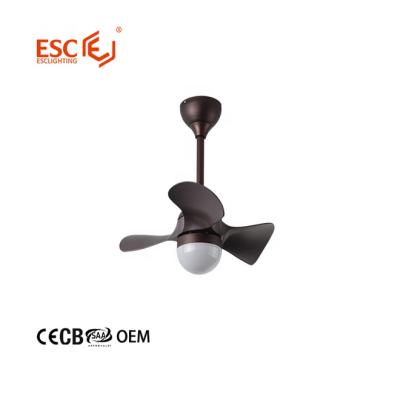 Cina With Light For 16 Inch DC Mini Ceiling Fans Low Noise 3 Blades ABS Mini Blade in vendita