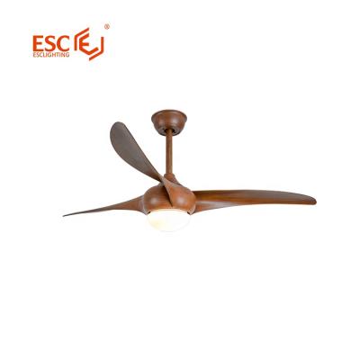 Chine Modern Popular Good Prices Low Voltage Electric Energy Saving Residential Watt No Noise Blade Indoor Modern Fan Light à vendre