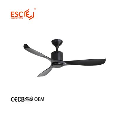 China NO LIGHTWEIGHT ABS 3 Blades Remote Control Fan Speed ​​Direction 5 Double Blades Modern Design DC Ceiling Fans for sale