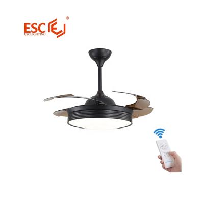 China Modern Smart Decorative Invisible Bladeless Chandelier Ceiling Fan With Light Led Classic Ceiling Fans for sale