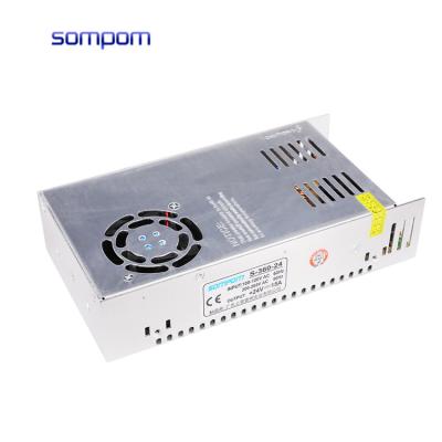 China LED Lighting Driver SOMPOM 360W AC To DC 24V 15A Switching Power Supply For LED Lighting for sale