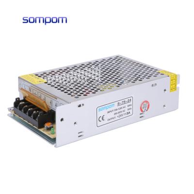 China LED Lighting Driver High Quality Hot Sale 75w 24v 3a Changing Power Supply For Led Driver for sale