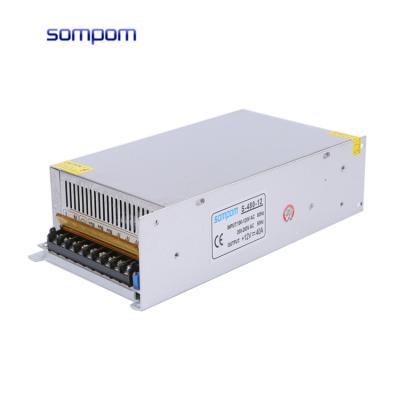 China Sompom Open Frame 480W Led Driver 12v 40a 480w Switching Power Supply 215mm*112mm*68mm for sale