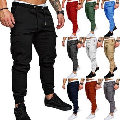 China YIWU XINYU 5xl Autumn Custom Men's Fashion Elastic Waist Anti-wrinkle Plus Size Track Jogger Pants Cargo Pants 2021 For Men Trousers And Slacks for sale