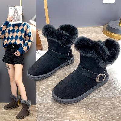 China Fashion\Comfortable\Durable\Breathable\Lit Drop Shipping Fashion Winter Snow Boots Keep Warm Waist Boot For Women for sale