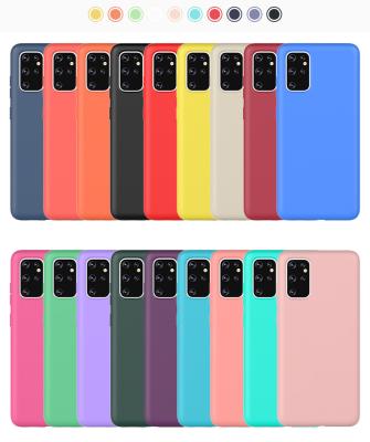 China 2020 New Arrivals Soft Tpu Silicone Cell Phone Cases Phone Back Cover For Samsung Galaxy S20 Plus Capinha De Celular for sale