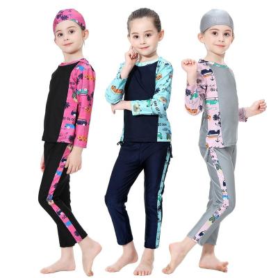 Κίνα Kids Breathable Warm Comfortable Muslim Swimwear Sale Swimsuit Islamic Swimwear for Kids Girls Muslim Swimwear προς πώληση