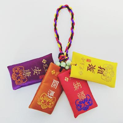 China Portable Vintage Chinese Wormwood Lucky Fresh Scents Sachets for Purses, Drawers, Cabinets and Cars for sale