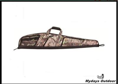 China 46 Inch Custom Rifle Camo Gun Case With Two Mesh External Pockets , Adjustable Sling for sale