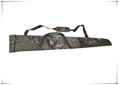 China Hunting Tactical Camo Gun Case Waterproof 130×24cm With Two Accessory Pockets for sale