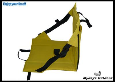 China Yellow Portable Custom Stadium Cushions  Easy Carrying Oxford Lightweight 41×41×41cm for sale