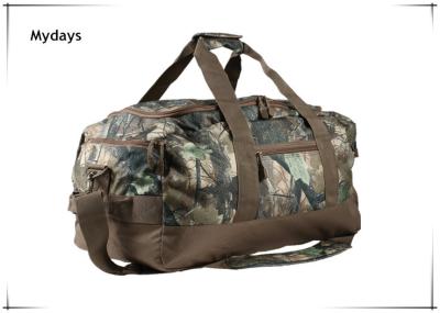 China 600D Foldable Camo Duffle Bag Waterproof Duffle Bag Hunting With Shoulder Strap for sale