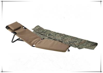 China 600D Polyester Tent Chair Blind Khaki Camouflage Blinds Layout Down Gear With Foam Padded for sale