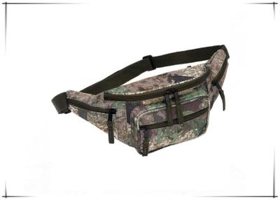 China 4 Zipper Pockets Camo Fanny Pack Fanny Chest Bag With Cell Phone Pouch for sale