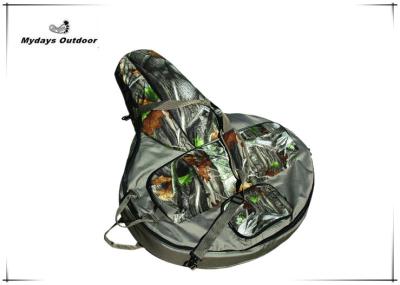 China Mens 600D Oxford Camo Bow Case With Brushed Lining For Hunting for sale