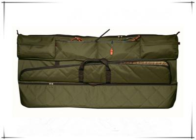 China Mydays Deluxe Quilted Seat Back Gun Case Rack Olive Green 600D Polyester for sale