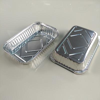 China Food Grade Aluminum Foil Rectangle Aluminum Foil Container for sale