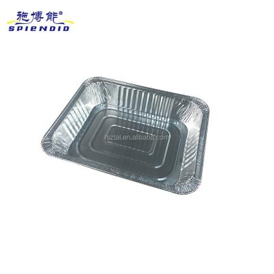 China Half food size/large normal shallow steamer table foil trays/medium/deep lasagna pan foil container for sale