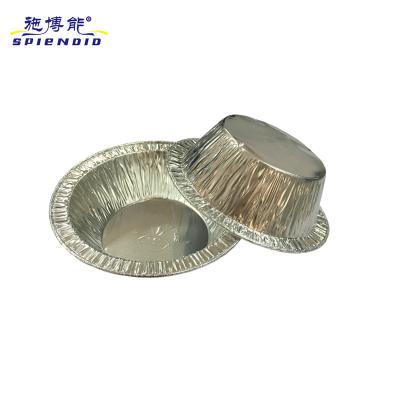 China Food Safe Small Microwave Oven Disposable Aluminum Mold For Pie Cupcake for sale