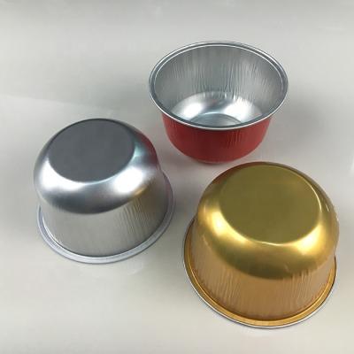 China Baking Baking Suppliers For Muffin Cup Foil Bake Cups With Lid Foil Containers for sale