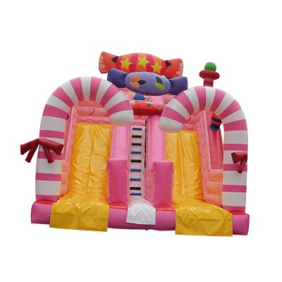 China Animal Dragon Candy PVC Jungle Clown Slide Trampoline Inflatables China Inflatables for sale