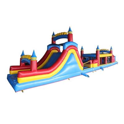 China PVC Rental Wipeout Obstacle Course Indoor Inflatable Adult Obstacle Course for sale