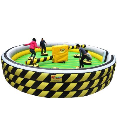 China Interactive PVC Inflatable Suppressor Game Inflatable Fusion For Sale Mechanical Fusion Ride for sale