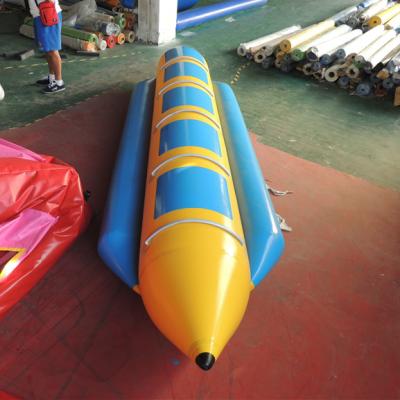 China 5 person flyingfish boat for game towable, inflatable raft fishing boat for sale, water banana boat 5.1m long x 1.22m wide (5persons) for sale