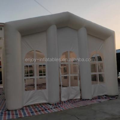 China Advertising 10*5m PVC tent party wedding event, wedding inflatable tents, wedding marquee tent price with blowers for sale