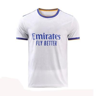 China Quick-drying quick shipping 21/22 real quality thai camisetas soccer jersey shirts for sale