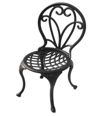 China Modern Outdoor Cast Aluminum Patio Furniture 3 Piece Garden Set for sale