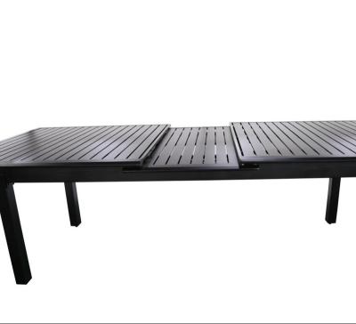 China Outdoor Extendable Dining Table Patio Garden Aluminum Easy Carry Furniture for sale