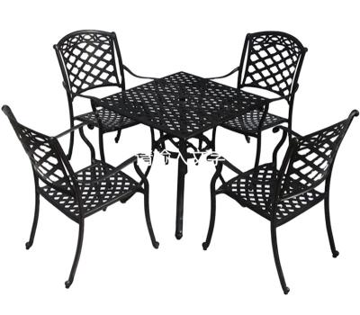 China High Quality Outdoor Weather Furniture Aluminum Outdoor Dining Chair Garden Dining Chair for sale