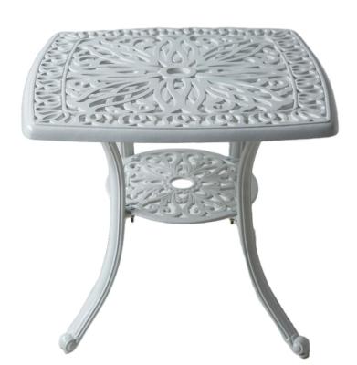 China Modern Outdoor Furniture The Athena Cast Aluminum End Table for sale