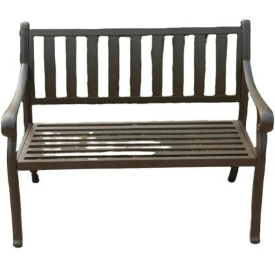 China Durable Outdoor Antique Long Cast Aluminum Park Bench for sale