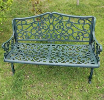 China Patio bench cast aluminum bench and loveseat in garden or park for sale