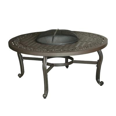 China Easy Transport Eco - Friendly Customized Tables And Chairs Outdoor Furniture Firepit for sale